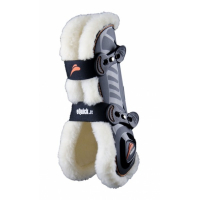 eQuick eShock Fluffy Peesbeschermers Zwart